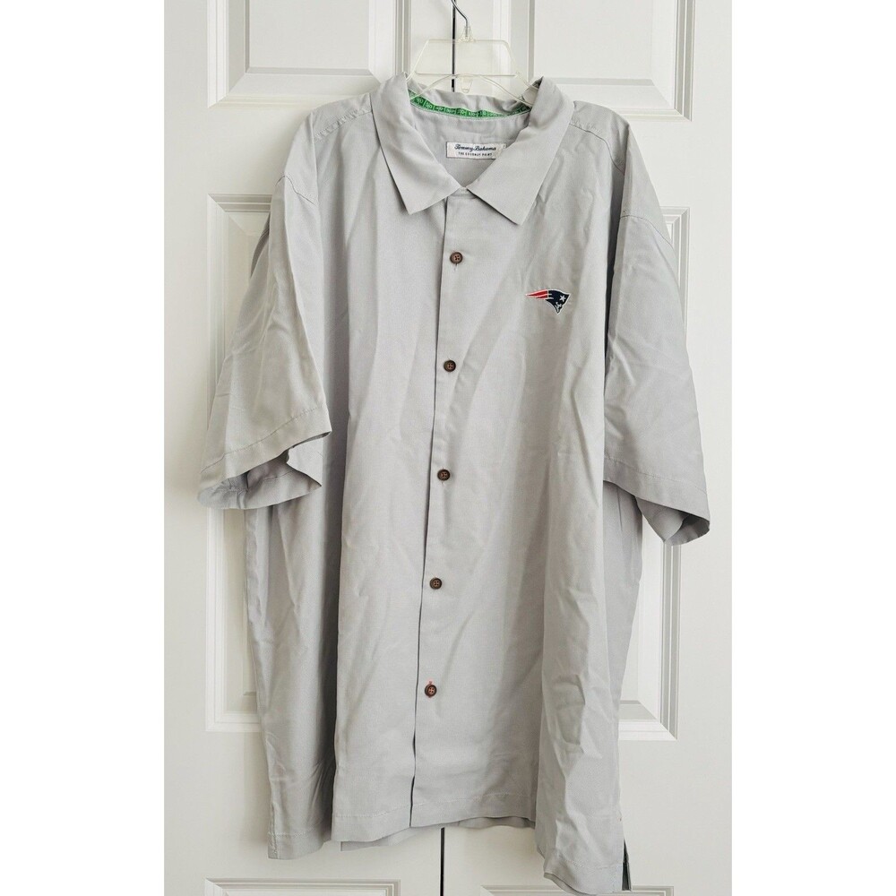 TOMMY BAHAMA ISLAND ZONE MEN'S SHIRT SHORT SLEEVE BUTTON DOWN SIZE XXL